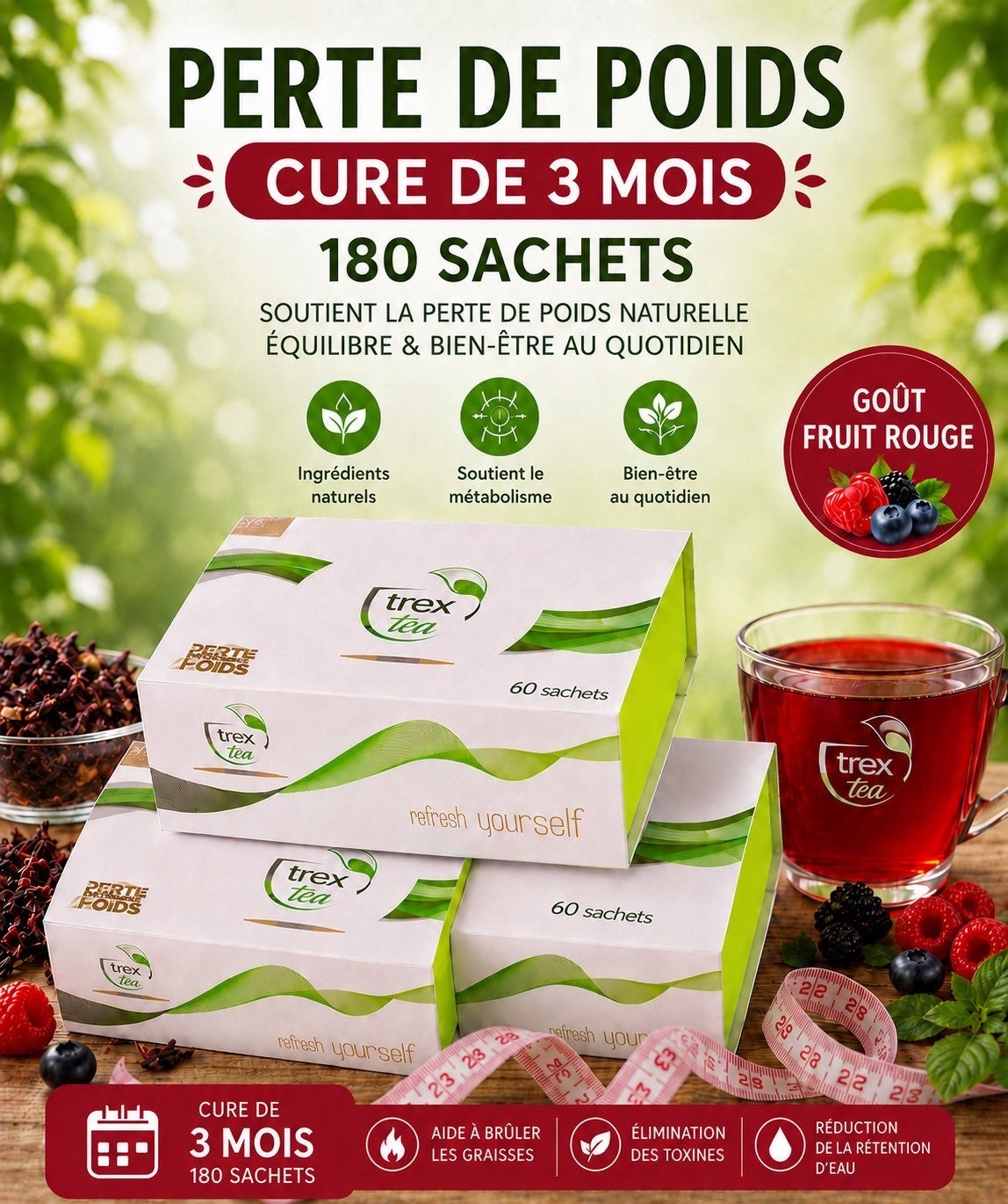 Trex Tea 3 boîtes